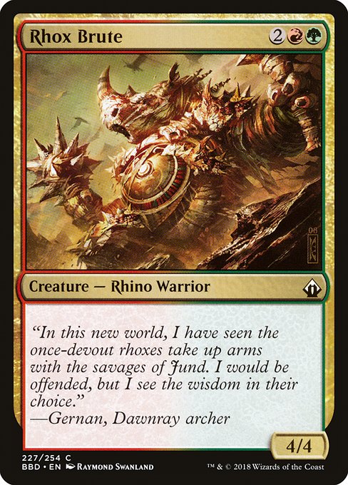 BBD: Rhox Brute (Foil)