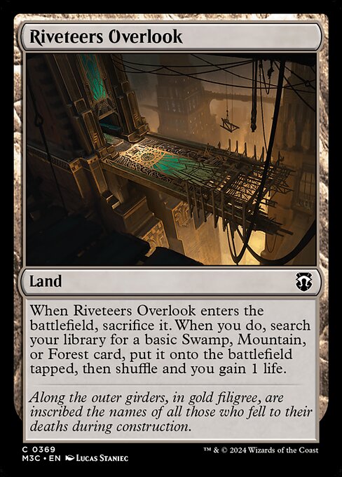 M3C: Riveteers Overlook (Foil)