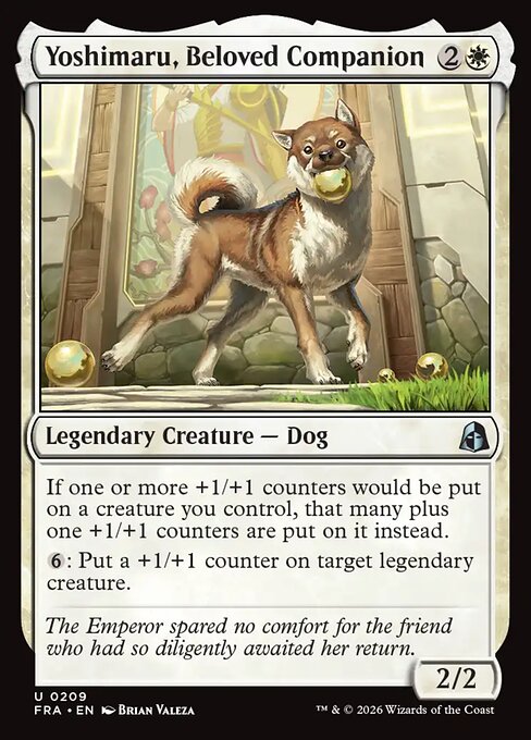 FRA: Yoshimaru, Beloved Companion