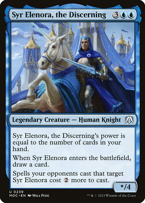 MOC: Syr Elenora, the Discerning