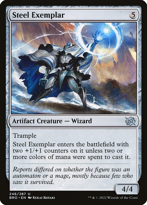 BRO: Steel Exemplar