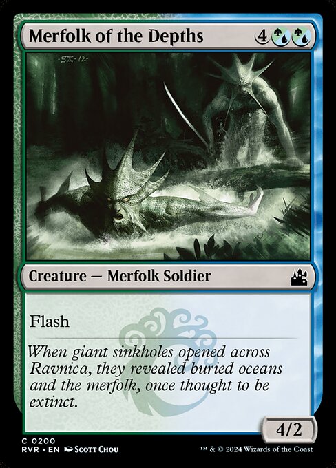 RVR: Merfolk of the Depths (Foil)