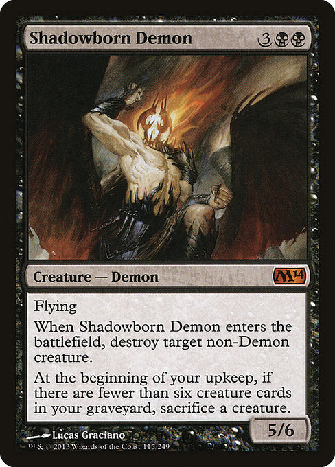 M14: Shadowborn Demon (Foil)