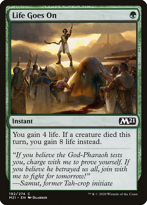 M21: Life Goes On (Foil)