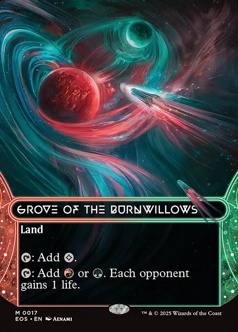 EOS: Grove of the Burnwillows (0017) (Borderless) (Foil)