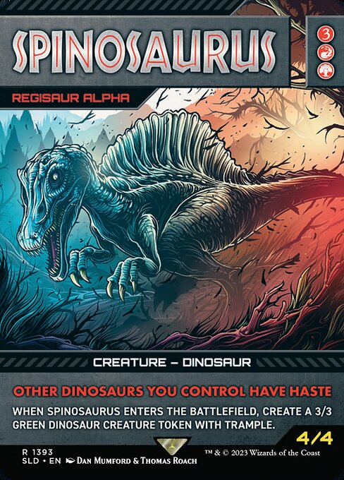 SLD: Spinosaurus - Regisaur Alpha