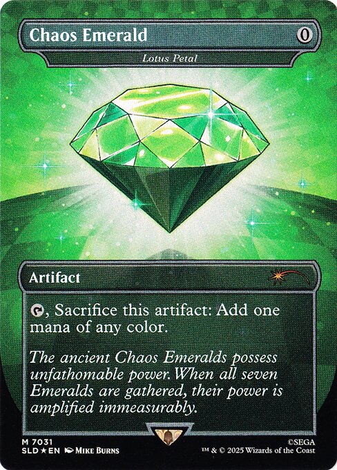 SLD: Chaos Emerald - Lotus Petal (7031) (Foil)