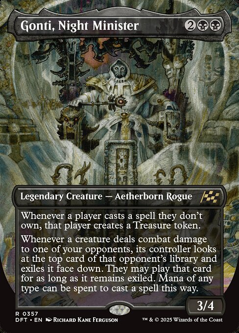DFT: Gonti, Night Minister (Borderless) (Foil)