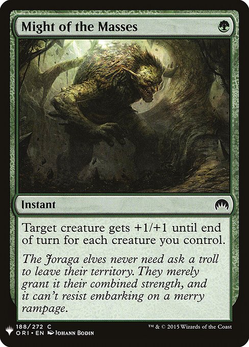 PLST: Might of the Masses