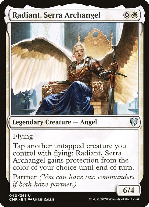 CMR: Radiant, Serra Archangel (Foil)