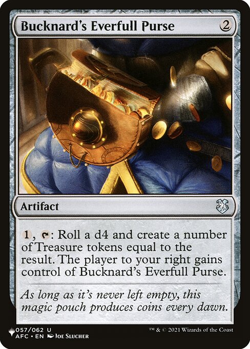 PLST: Bucknard's Everfull Purse