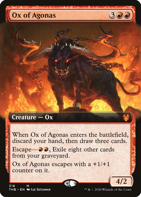 THB: Ox of Agonas (Extended Art) (Foil)