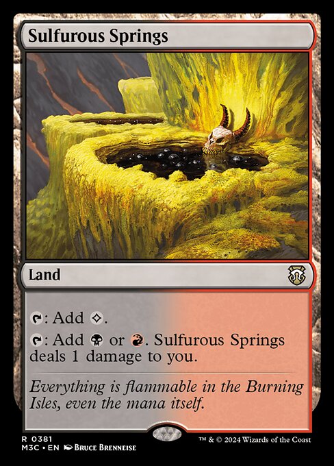 M3C: Sulfurous Springs (Foil)