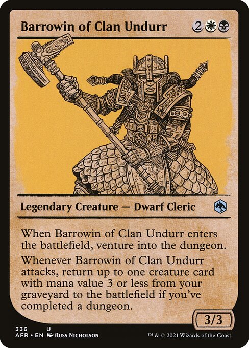 AFR: Barrowin of Clan Undurr (Showcase) (Foil)