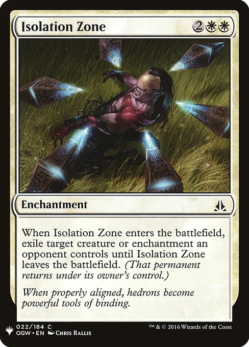 PLST: Isolation Zone