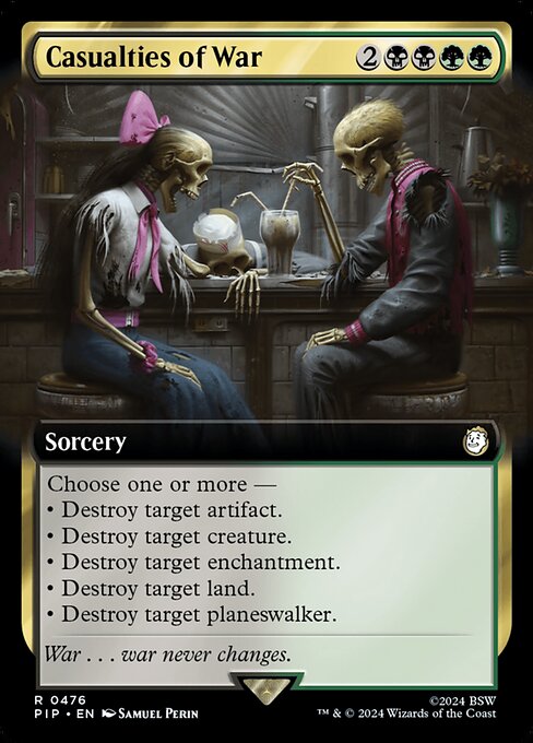 PIP: Casualties of War (Extended Art) (Foil)