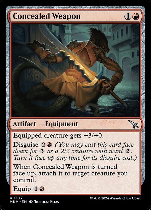 MKM: Concealed Weapon (Foil)