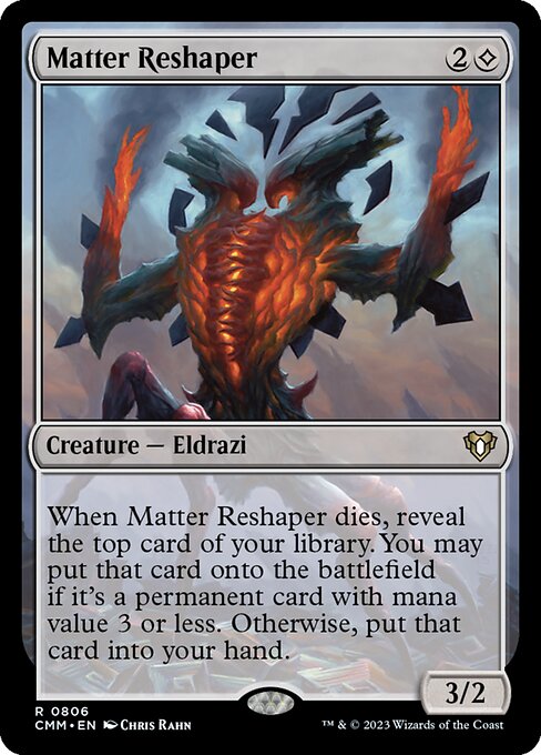 CMM: Matter Reshaper