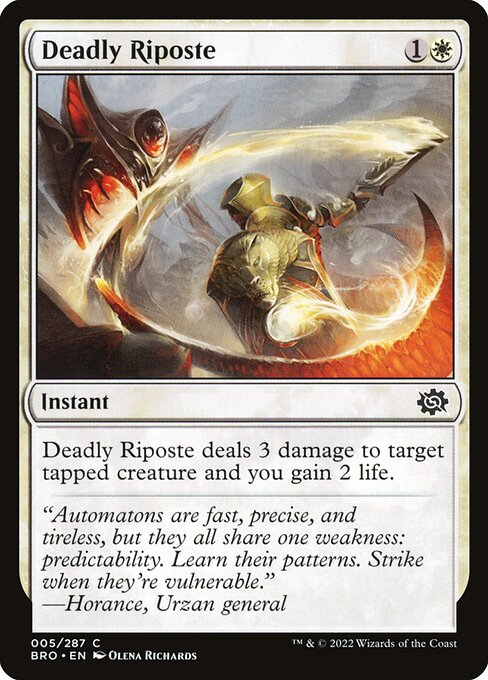 BRO: Deadly Riposte (Foil)
