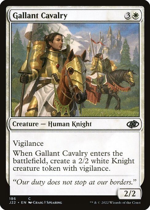 J22: Gallant Cavalry