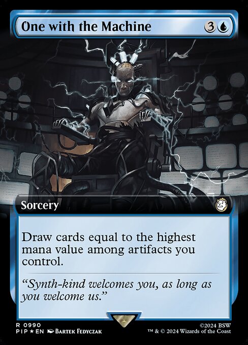 PIP: One with the Machine (Extended Art) (Surge Foil)