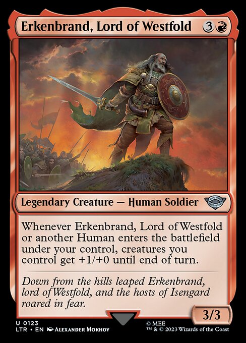 LTR: Erkenbrand, Lord of Westfold (Foil)