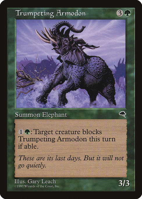 TMP: Trumpeting Armodon