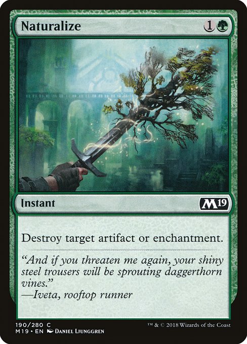 M19: Naturalize
