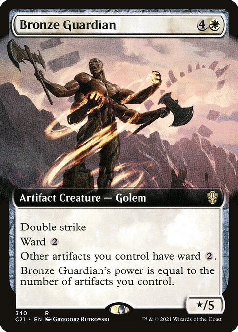 C21: Bronze Guardian (Extended Art)