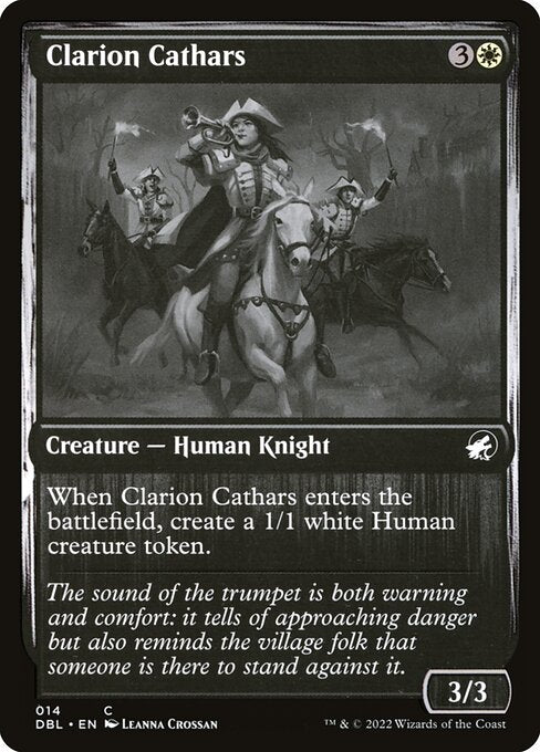 DBL: Clarion Cathars (Foil)