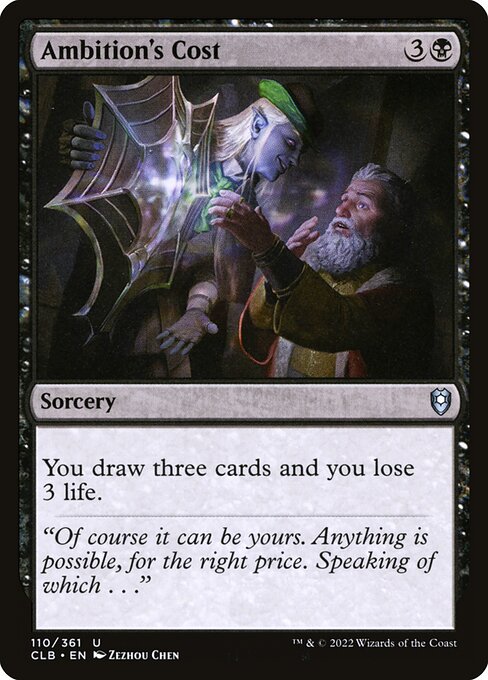CLB: Ambition's Cost
