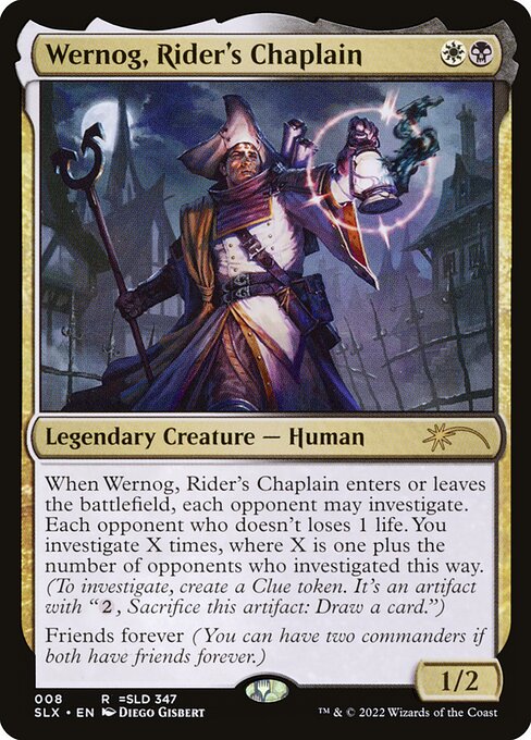 SLX: Wernog, Rider's Chaplain