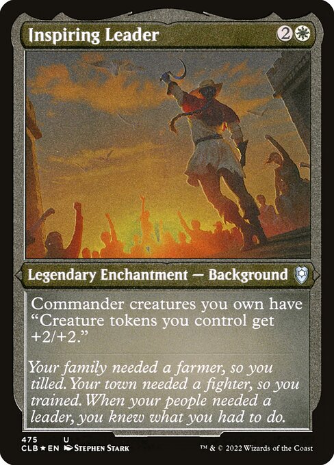 CLB: Inspiring Leader (Foil Etched)