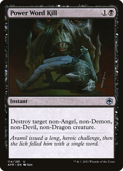 AFR: Power Word Kill (Foil)