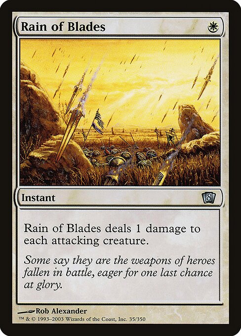 8ED: Rain of Blades (Foil)