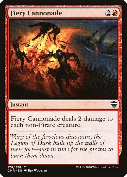 CMR: Fiery Cannonade (Foil)