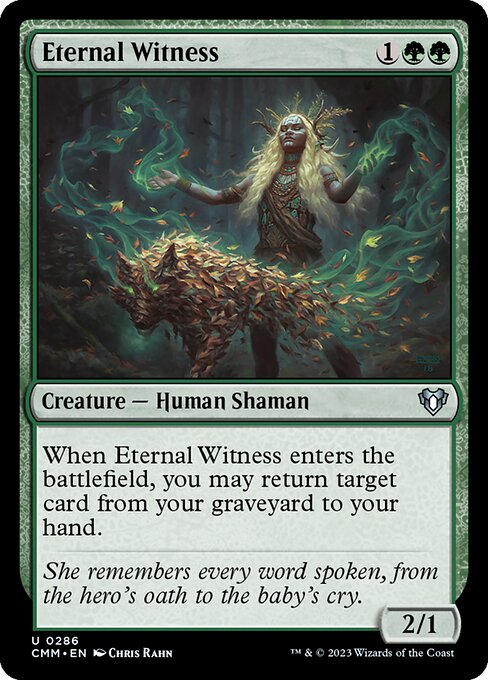 CMM: Eternal Witness (Foil)