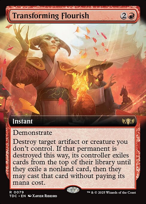 TDC: Transforming Flourish (Extended Art)