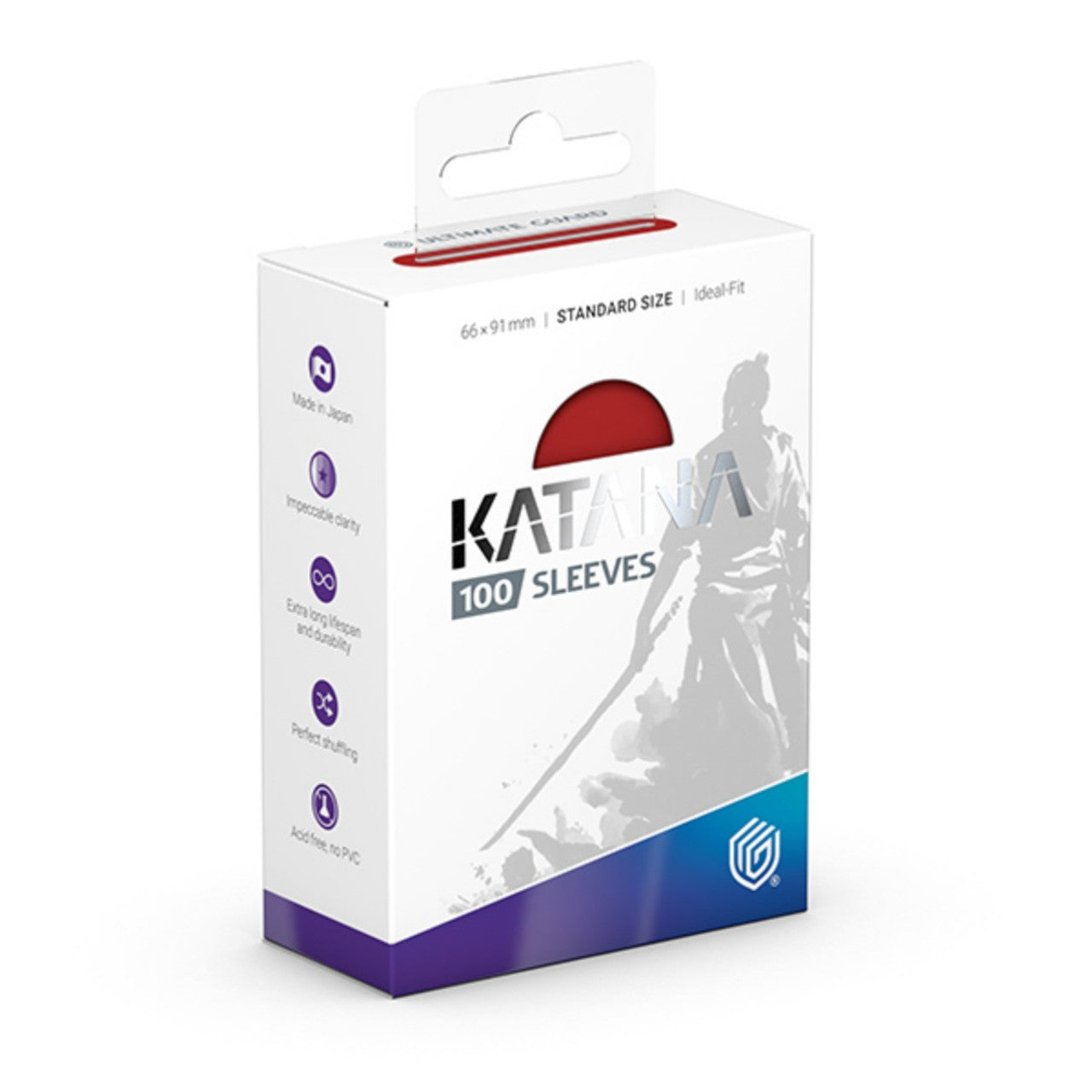 Katana: Standard Sized Sleeves - 100 Count