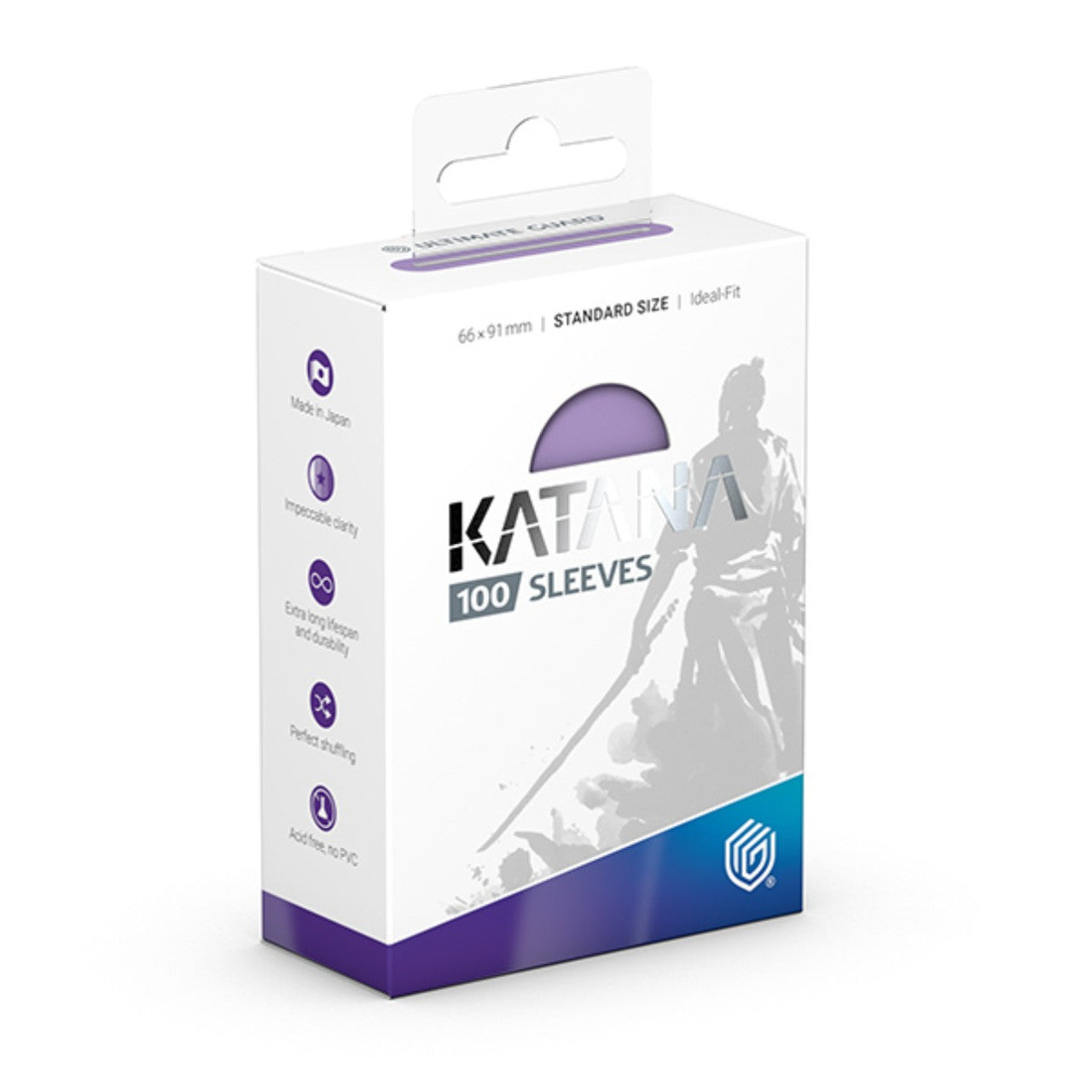 Katana: Standard Sized Sleeves - 100 Count