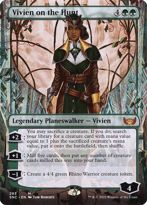 SNC: Vivien on the Hunt (Borderless) (Foil)