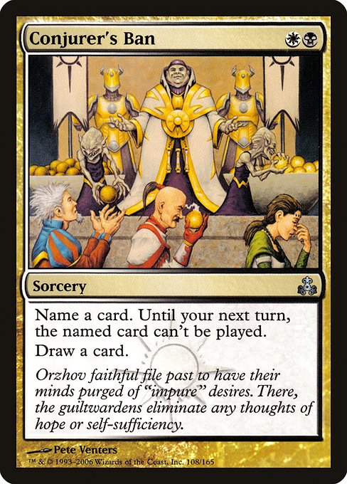GPT: Conjurer's Ban (Foil)