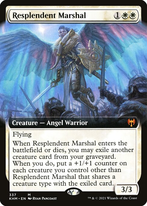 KHM: Resplendent Marshal (Extended Art) (Foil)