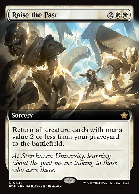 FDN: Raise the Past (Extended Art) (Foil)