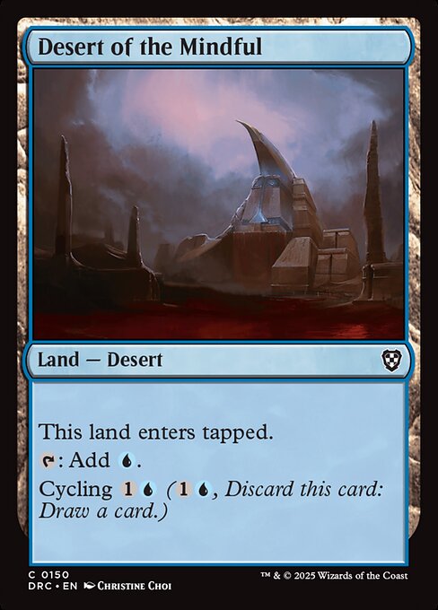 DRC: Desert of the Mindful