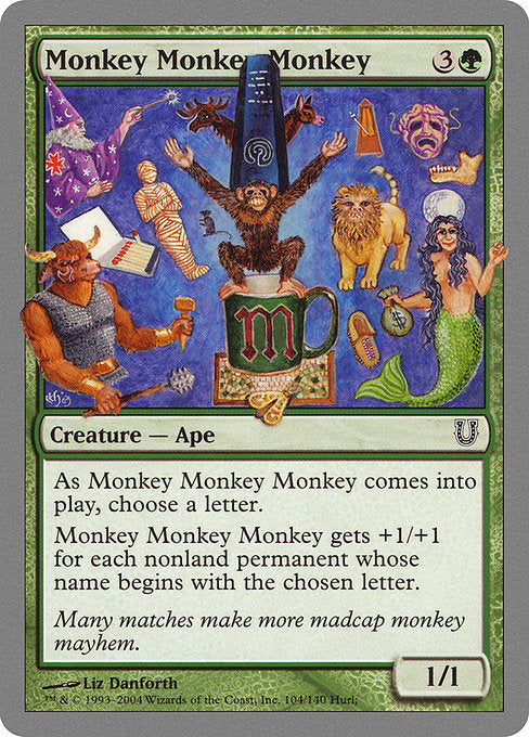 UNH: Monkey Monkey Monkey