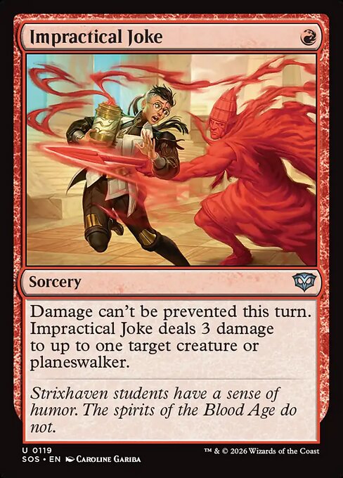 SOS: Impractical Joke