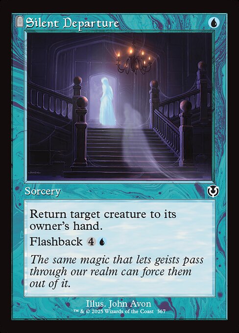 INR: Silent Departure (Retro Frame) (Foil)