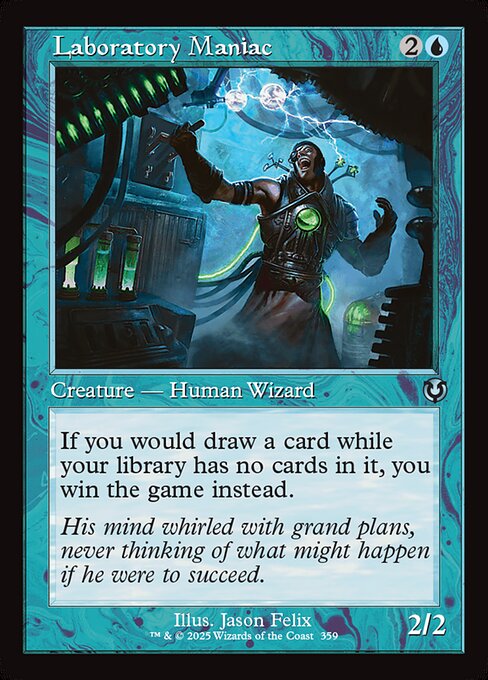INR: Laboratory Maniac (Retro Frame) (Foil)