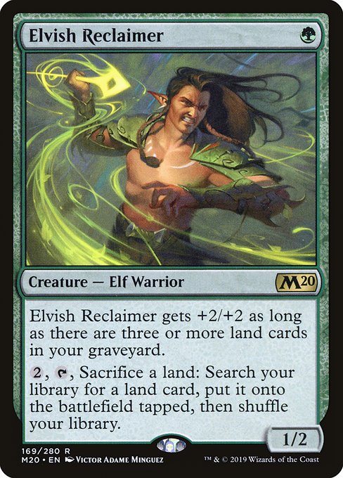 M20: Elvish Reclaimer (Foil)